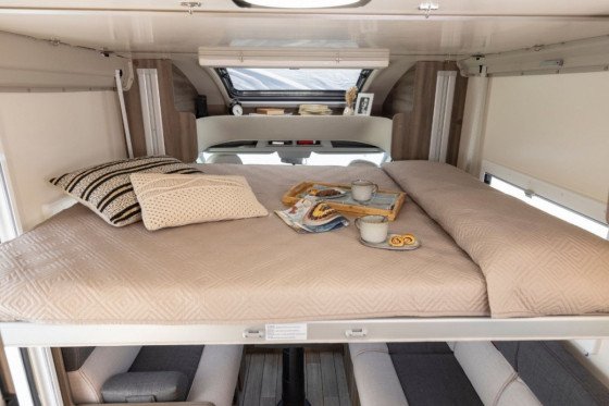 Drop-Down Double Bed