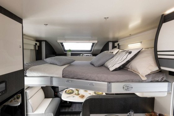 Drop-Down Double Bed