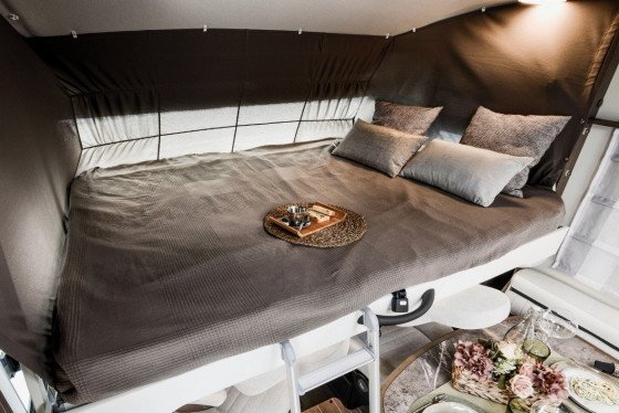 Drop-Down Double Bed